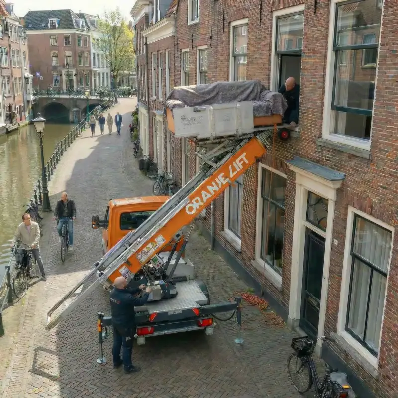 Ladderlift huren - tot 32 meter, 400kg capaciteit